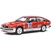 Solido Alfa Romeo GTV6#23, Tour de Corse 1985, autista: Y. Loubet, J.-B. Vieu, modellino auto, scala 1:18, rosso