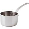PADERNO WORLD CUISINE Casseruola 1 manico cm 10 H 6,5 Serie 12200 Inox 3-Ply (minimo 2 pezzi)