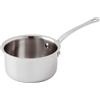 PADERNO WORLD CUISINE Scalda burro 1 manico cm 12 H 7 Serie 12200 Inox 3-Ply