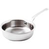 PADERNO WORLD CUISINE Casseruola Bassa 1 manico cm 16 H 5,5 Serie 12200 Inox 5-Ply