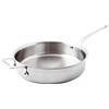 PADERNO WORLD CUISINE Casseruola Bassa 1 manico cm 28 H 7,5 Serie 12200 Inox 5-Ply Con Contromaniglia
