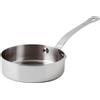 PADERNO WORLD CUISINE Padella 1 manico cm 12 H 3 Serie 12200 Inox 3-Ply (minimo 2 pezzi)