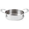 PADERNO WORLD CUISINE Tegamino 2 manici cm 12 H 3 Serie 12200 Inox 3-Ply (minimo 2 pezzi)