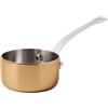 PADERNO WORLD CUISINE Casseruola 1 manico cm 9 H 4,7 Serie 15600 Rame 3-Ply (minimo 2 pezzi)