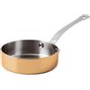PADERNO WORLD CUISINE Padella 1 manico cm 12 H 3 Serie 15600 Rame 3-Ply (minimo 2 pezzi)