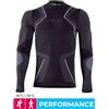 IRON-IC Abbigliamento Abbigliamento Invernale Intimo Maglia Intima Termica Iron-ic Manica Lunga  Performance Uomo Black