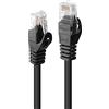 Lindy Cavo di Rete Cat.6 U/UTP Basic Nero, 3m