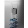 Petrozzi Scaletta Porta Asciugamano Moby in Plexiglass in 18 Colori - Colore: Trasparente