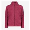 Cmp Woman Jkt Pile Lana Zip Fuxia Mel Donna