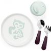 STOKKE - Set Pappa Munch Piattino + posatine + tazza con beccuccio