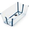 STOKKE - Vaschetta Pieghevole FLEXI BATH Vari Colori Trasparent Blu