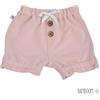 Bamboom - Pantaloncino Baby Bimba Rosa in Fibra Di Bamboo 3m