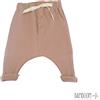 Bamboom - Pantalone Neonato a Vita Bassa Old Pink 1m