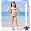I Am Bikini - Bikini Triangolo Fucsia Glitter Bambina Junior 8A