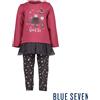 Blue Seven - Completo Maglietta + Pantaloni Baby Bambina 3-6 m