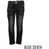 Blue Seven - Jeans Nero Bambino Junior 6 Anni
