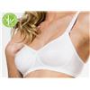 Mysanity - Reggiseno Allattamento Supporto Extra Bamboo Colori Nero/Bianco Nero / 5C