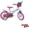 Dino Bikes - Bicicletta Barbie 3-5 ANNI | Ruote 12″ |