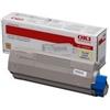 Oki TONER ORIGINALE OKI 45396301 GIALLO MC760 MC770 MC780 6K