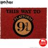 Boooh.it ZERBINO HARRY POTTER BINARIO 9 E 3/4 - TAPPETO ORIGINALE | IDEA REGALO GAMER E NERD