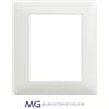 BTICINO AM4826BBN Placca 3+3 Moduli Bianco in tecnopolimero Matix