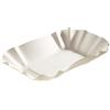 PAPSTAR | 250 Piatti Fondi di Carta "Pure Rettangolari, Materiale Cartoncino di Pura Cellulosa, Dimensioni 9 cm x 14 cm x 3 cm, Colore Bianco, 250 Piatti x 1 Confezione