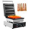 YUEWO Lolly Waffle Maker Piastra elettrica antiaderente per waffle,1750W électrique Muffin gaufre machine Lolly gaufrier