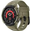 Spigen Cover con Cinturino Rugged Armor Pro Compatibile con Sasmung Galaxy Watch 5 Pro 45mm (2022) - Vintage Khaki