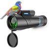 APEXEL 10-20X50 Ottico Zoom Telescopio Monoculare,Monocolo Professionale Potente ad Alta Visibilità per Adulti con Prismi BAK4 e Lenti FMC,Monoculare Leggero per BirdWatching,Caccia,Campeggio