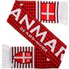 Danmark Danimarca Danmark Soccer Sciarpa lavorata a maglia