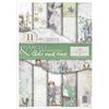 ITD Collection - Papier de riz créatif A4 Decoupage Rice Paper Sheet 29,7 x 21 cm Technique de découpage multicolore (RP020) - HS code 48021000