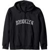 Brooklyn NYC Idea Regalo Brooklyn Classic Vintage Regalo New York City State Felpa con Cappuccio