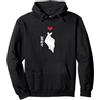 Kpop Korean Tees Kpop Finger Heart | Saranghae Felpa con Cappuccio