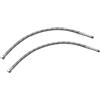 AERZETIX - Set di 2 tubi/raccordi femmina 3/8'' - maschio M10 lavello cucina monoblocco - lunghezza 500mm - tubo di collegamento per miscelatore - tubo di alimentazione sanitaria - C51115