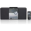 Lenco Compact Stereo MC-150 con DAB +, radio FM, lettore CD / MP3, Bluetooth e USB, telecomando, 2 x 10W nero