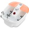 medisana Pediluvio FS 883 con riflessologia plantare - pediluvio elettrico, funzione di mantenimento dell'acqua calda, massaggio a vibrazione, accessori per pedicure, pediluvio con massaggio