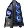 Golook - PC Desktop Gaming RGB - AMD Ryzen 5 5600X - Scheda Video Dedicata Nvidia RTX3050 8GB DDR6 - 16GB DDR4 3200MHZ - 1TB SSD M.2 NVME - WiFi - W11 Pro X64 - Computer Fisso