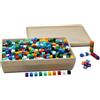 WISSNER® apprendimento attivo - Cubi di peso plug-in in 10 colori (1000 pezzi) - RE-Plastic®.