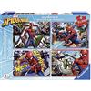 Ravensburger Italy Spider-Man Quattro Puzzle di Spiderman, 06914 9