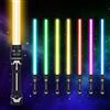 OSDUE Lightsaber RGB a 7 Colori Modificabili, 2024 New 2in1 Spada Laser, Soundfont di Battaglia di Film Simulati, Lightsaber Light Up Toy per Adulti/Adolescenti, Manico Lunghezza Regolabile