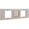 Ideal Pet Products - Finestra in Alluminio per Animali Domestici, Regolabile per Adattarsi a finestre di Larghezza da 83,8 cm a 96,5 cm, gattaiola da 16,5 x 16,5 cm