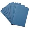 RHINO-Quaderno formato A4, 32 pagine di quaderno a righe, colore: blu (confezione da 10)