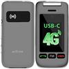 artfone G6,Telefono Anziani 4G, 4G Flip Cellulare per Anziani