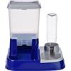 zooplus Exclusive Distributore di acqua e crocchette 2in1 - 5 litri
