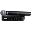 Shure BLX24E-B58-M17 Radio Microfono Palmare Professionale Wireless, Nero