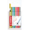 STABILO pointMax - Fineliner Premium - Astuccio da 8 Pastel - Colori assortiti