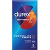 Durex PROFILATTICO DUREX SETTEBELLO XL 5 PEZZI