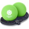 Harmony Ball Palla per Fasce 6,3 cm (Set 2 + Sacchetto) - Morbida & Premium per Automassaggio, Punti Trigger, Schiena, Collo, Piedi, Yoga, Pilates