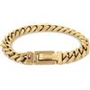 Tommy Hilfiger Jewelry Braccialetto a Catena da Uomo in Acciaio Inossidabile - Disponibile in versione Oro o Argento