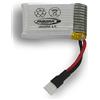 JAMARA 423193 AX8 Lipo 3,7 V 300 mAh 1,11 Wh, potente batteria ricaricabile, alto contenuto energetico con bassa autoscarica, bianco